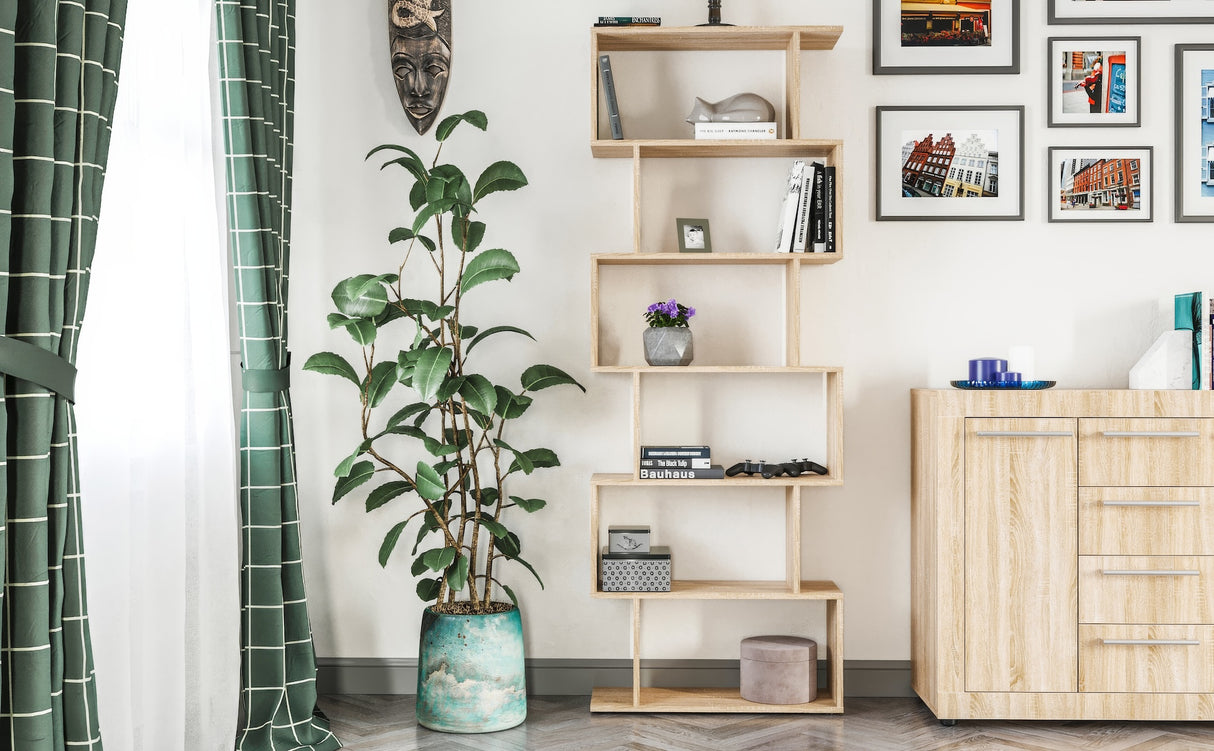 Bücherregal mit 6 Ebenen | Shelf 190S