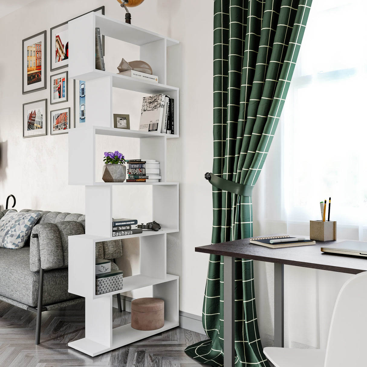 Bücherregal mit 6 Ebenen | Shelf 190S