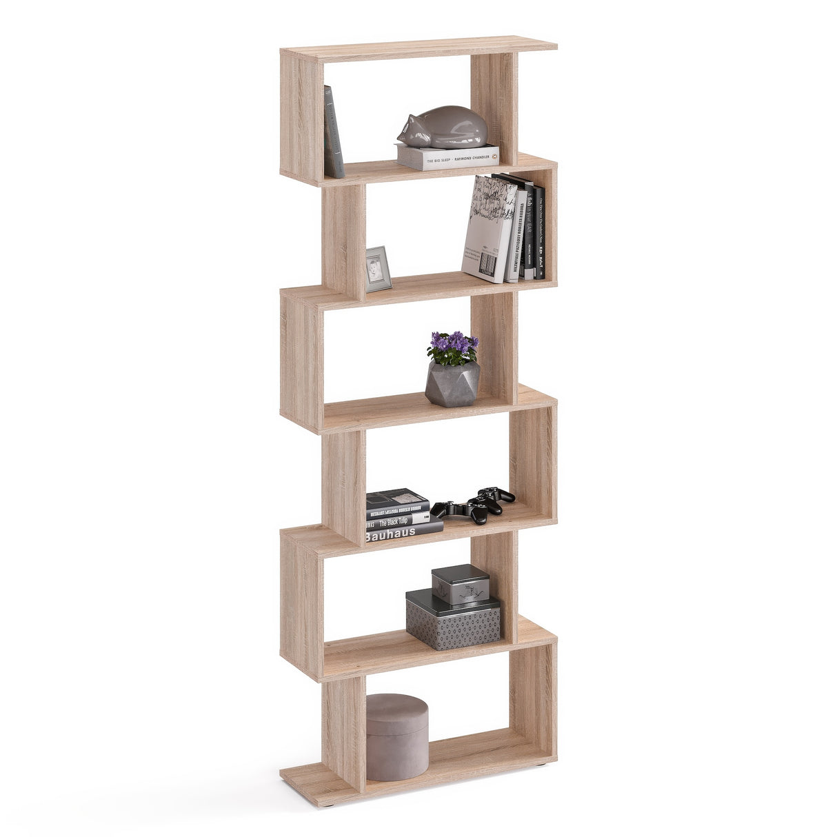 Bücherregal mit 6 Ebenen | Shelf 190S