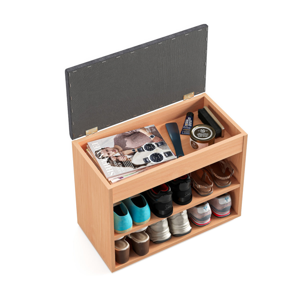 Schuhbank mit Sitzfläche | Sofia 60