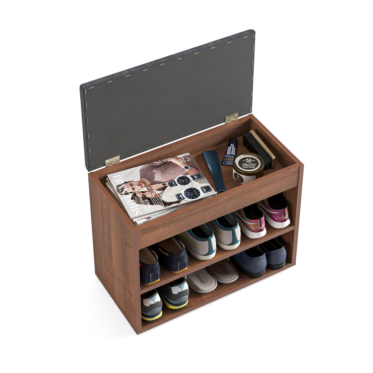 Schuhbank mit Sitzfläche | Sofia 60