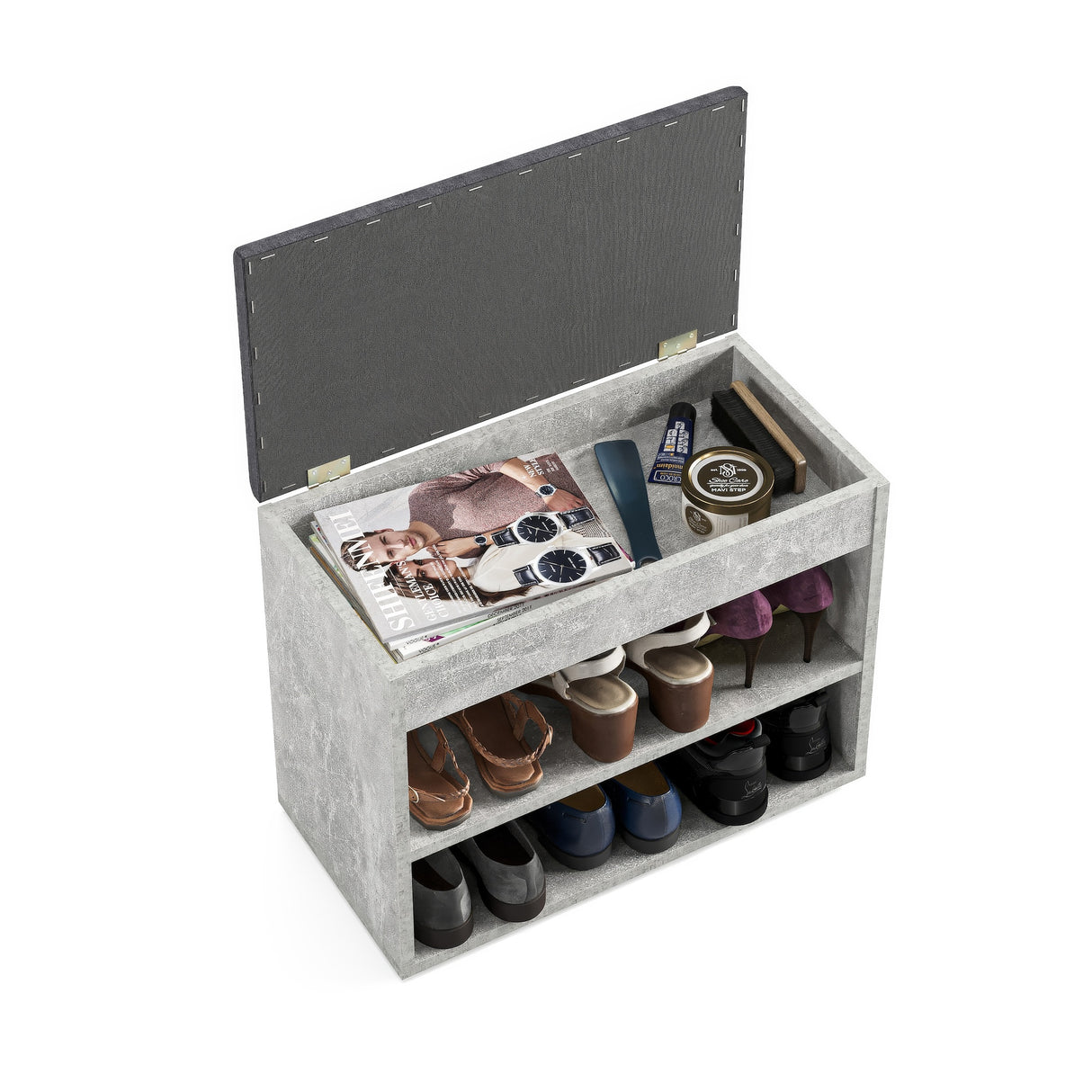 Schuhbank mit Sitzfläche | Sofia 60