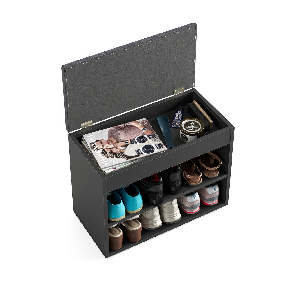 Schuhbank mit Sitzfläche | Sofia 60