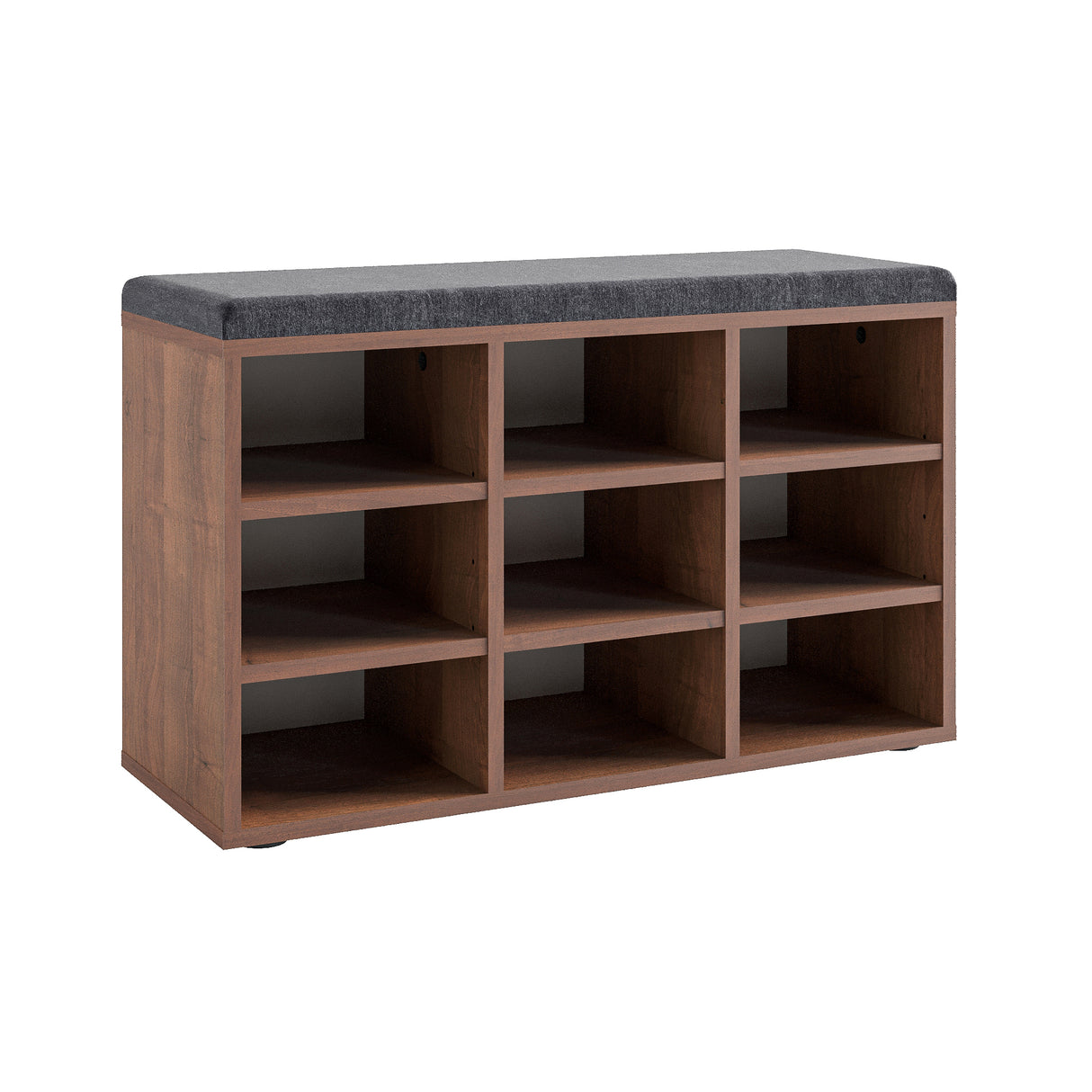 Schuhbank mit Sitzfläche mit 9 verstellbaren Fächern | Sofia 80