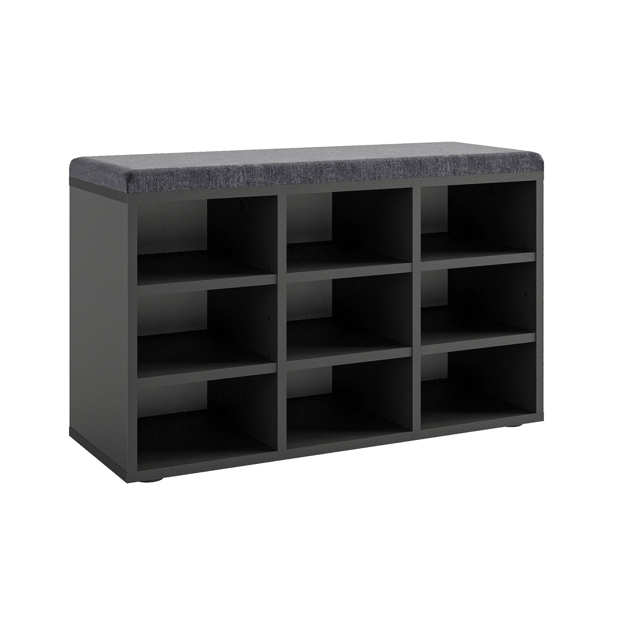 Schuhbank mit Sitzfläche mit 9 verstellbaren Fächern | Sofia 80