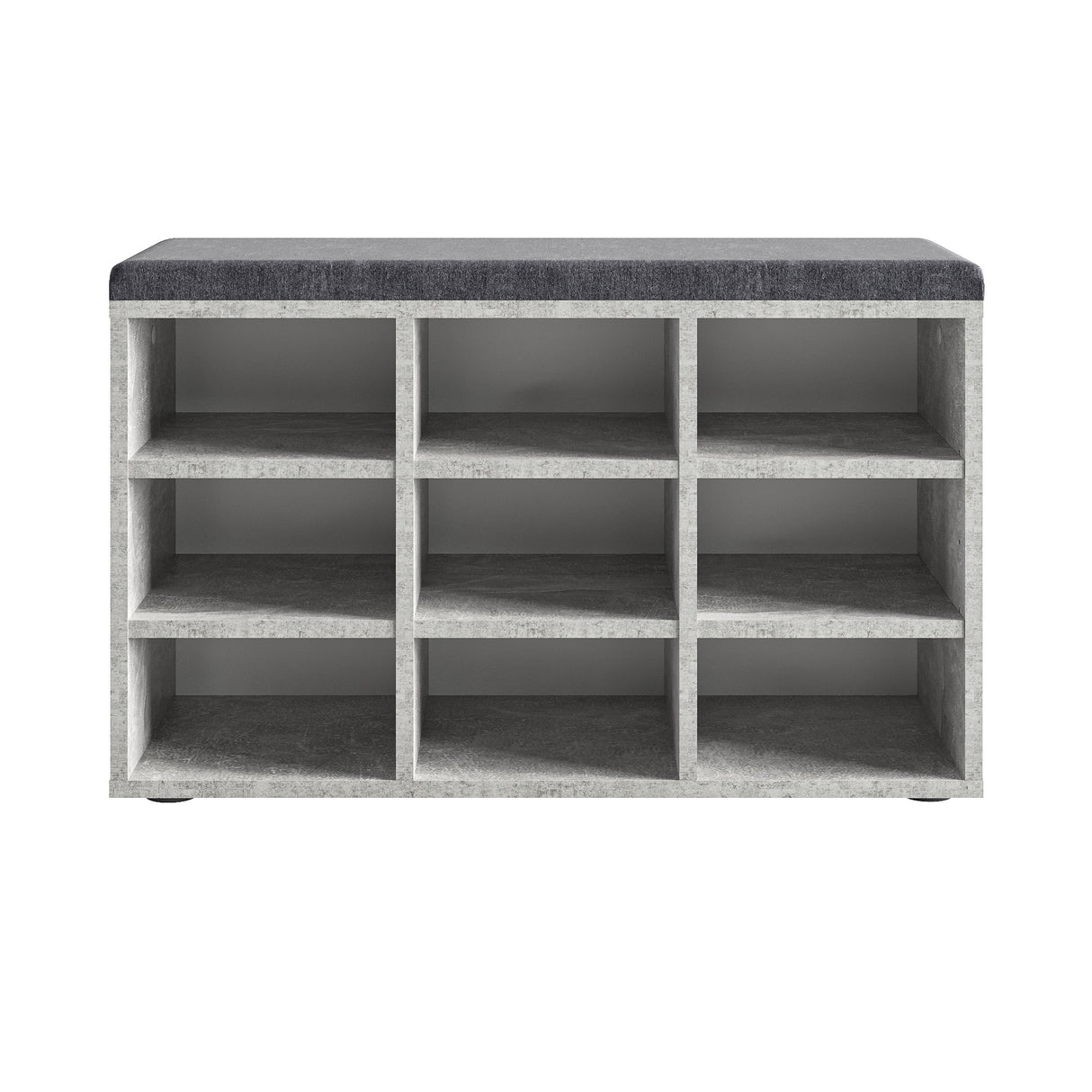 Schuhbank mit Sitzfläche mit 9 verstellbaren Fächern | Sofia 80