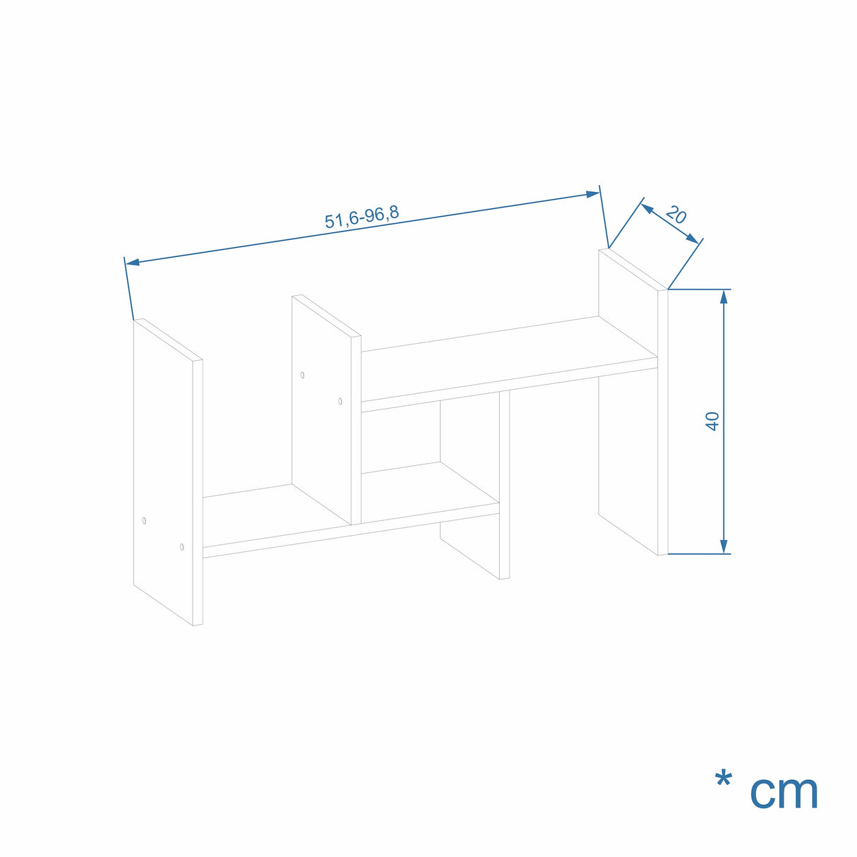 Tischregal | Shelf K
