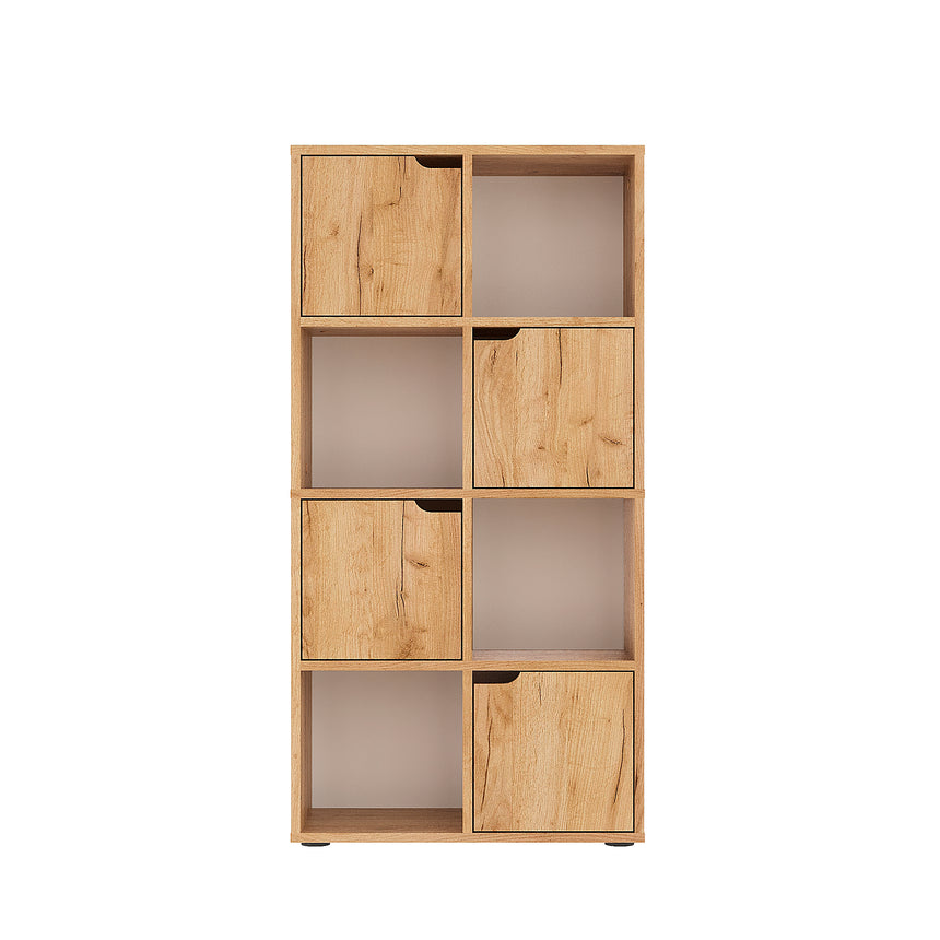 Libreria Shelf 8 — Rovere Craft Dorato