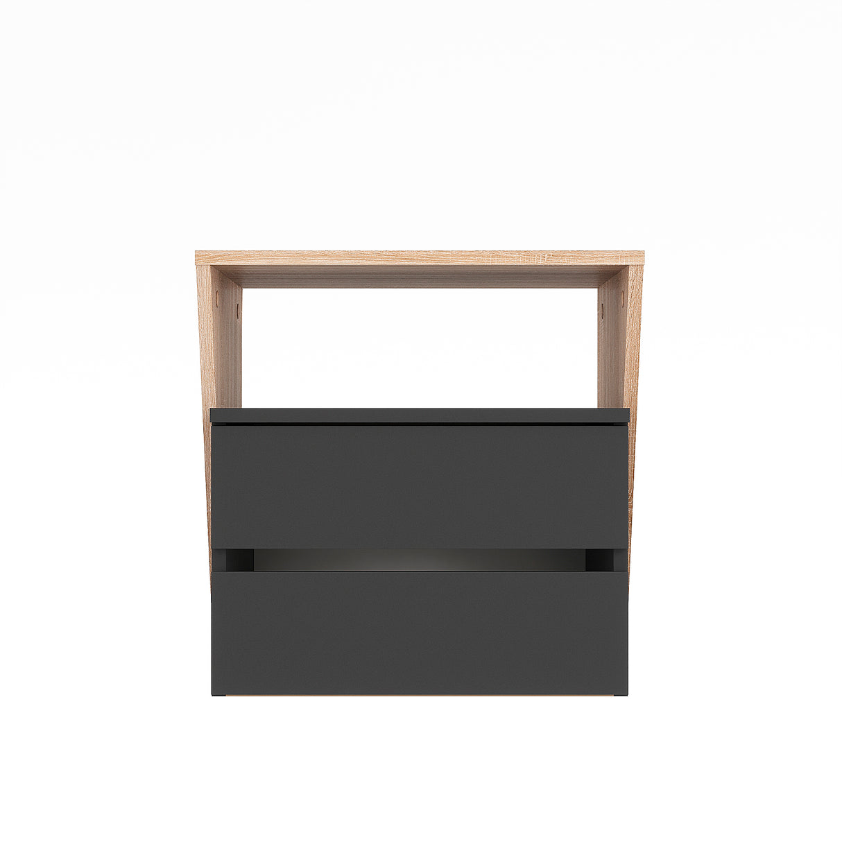 Nachttisch mit 2 Schubladen | Shift