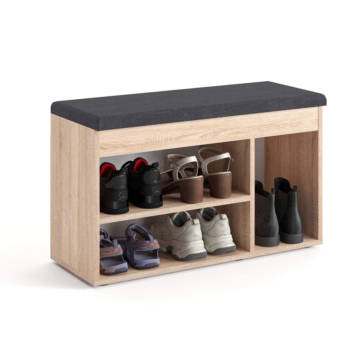 Schuhbank mit Sitzfläche, Garderobenbank | Sofia 8