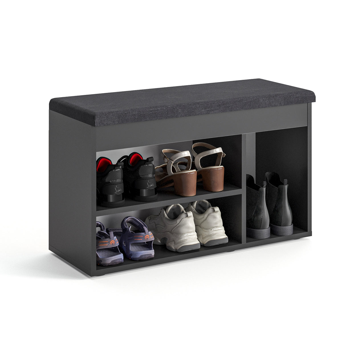 Schuhbank mit Sitzfläche, Garderobenbank | Sofia 8