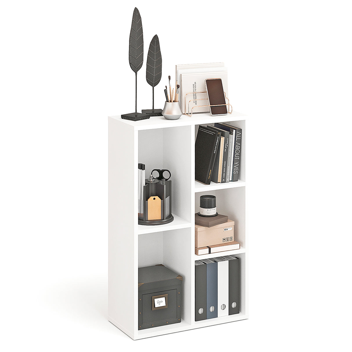 Regal Schmal mit 5 Fächern | Sola 5