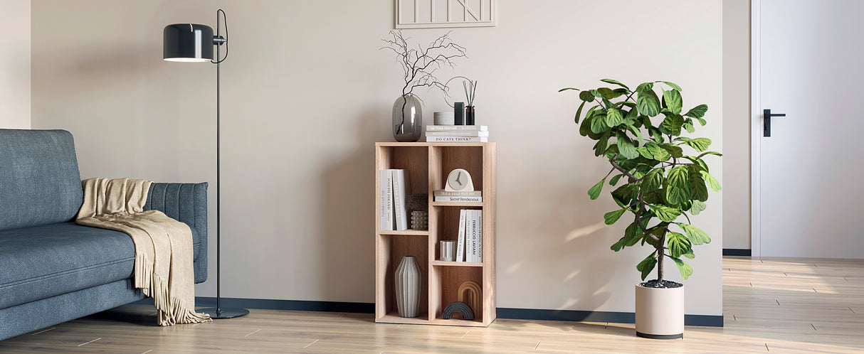 Regal Schmal mit 5 Fächern | Sola 5