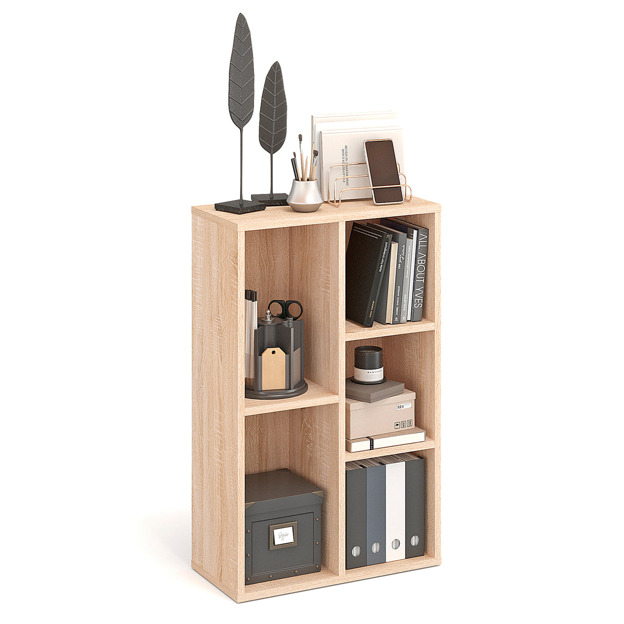 Regal Schmal mit 5 Fächern | Sola 5