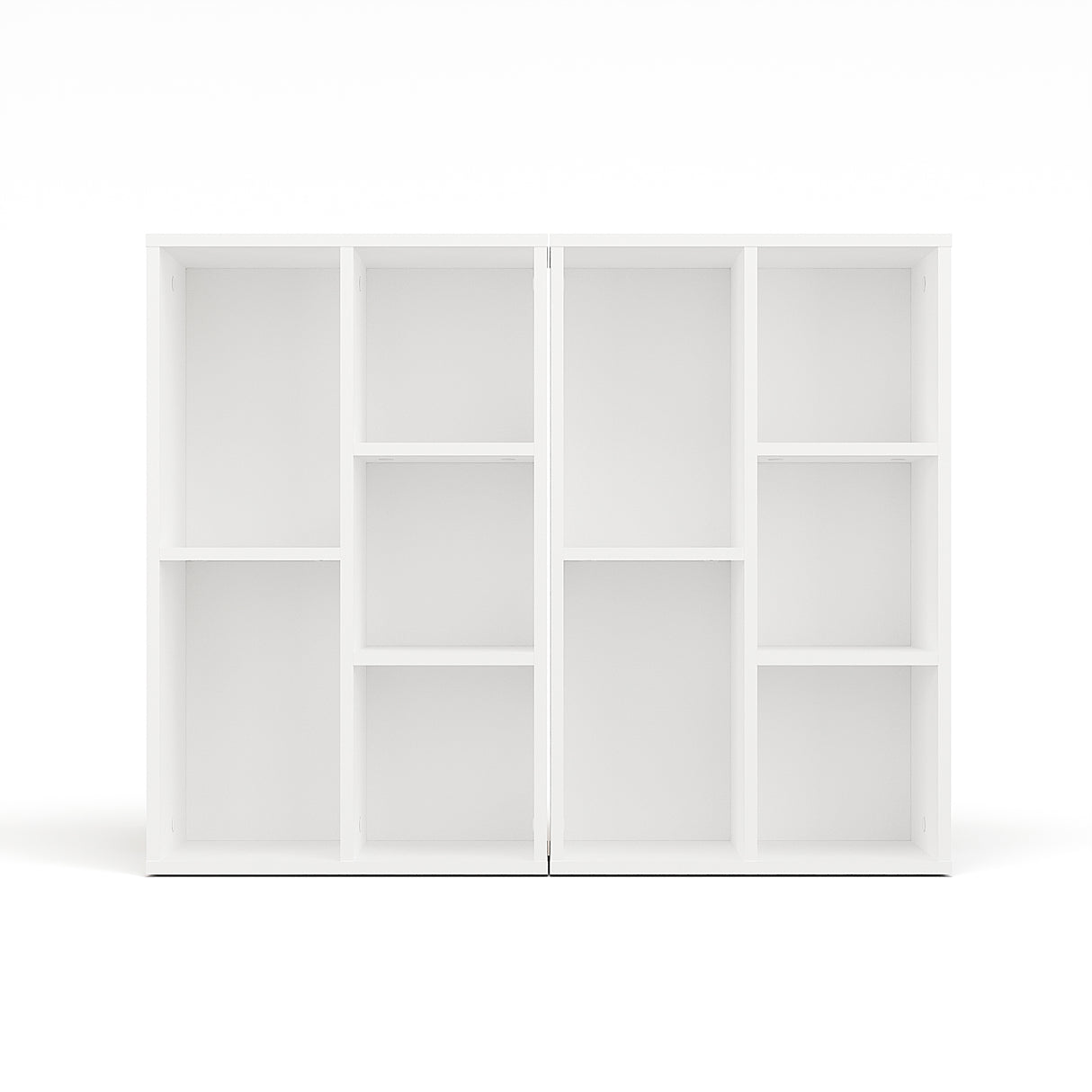 Regal Schmal mit 5 Fächern | Sola 5x2er Set