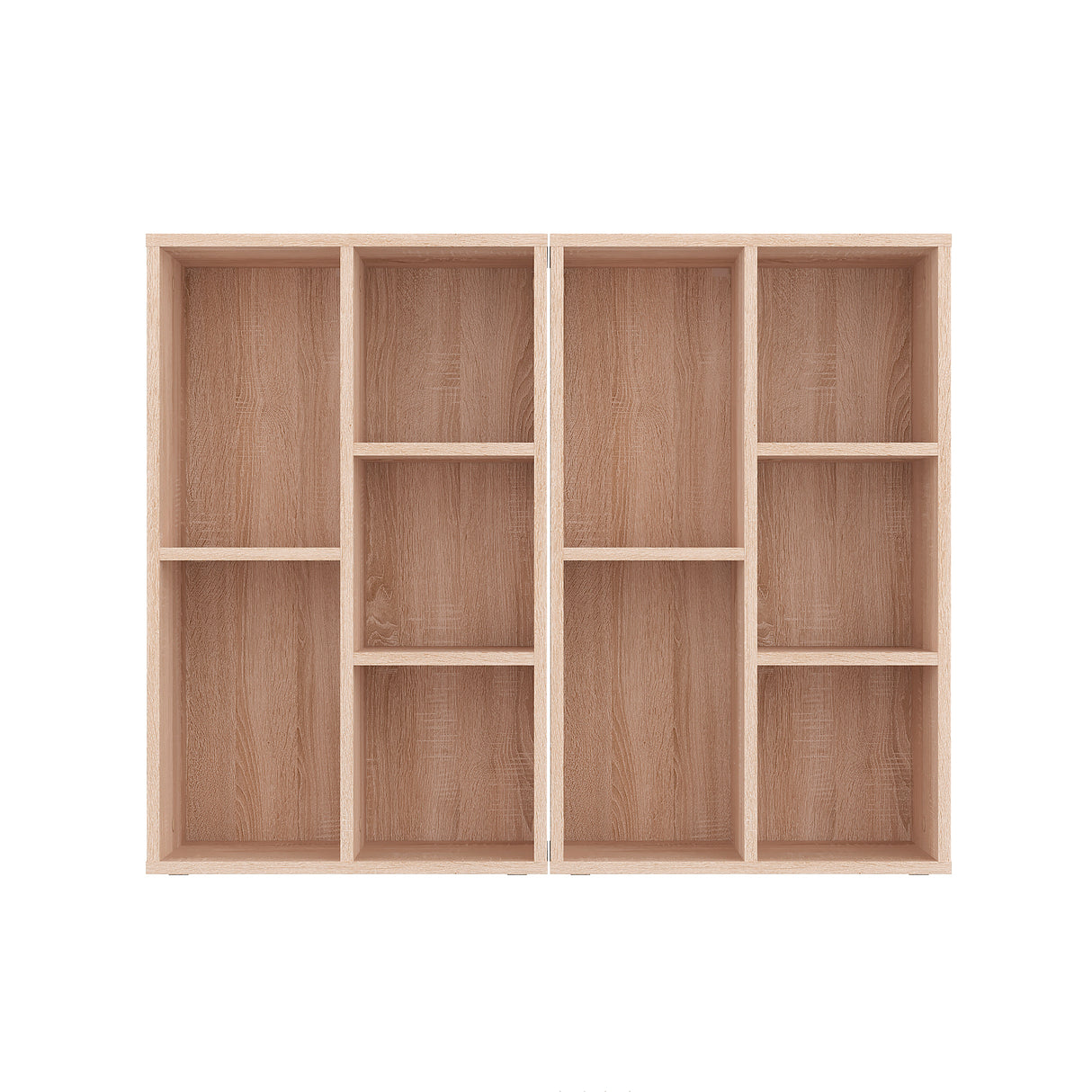 Regal Schmal mit 5 Fächern | Sola 5x2er Set