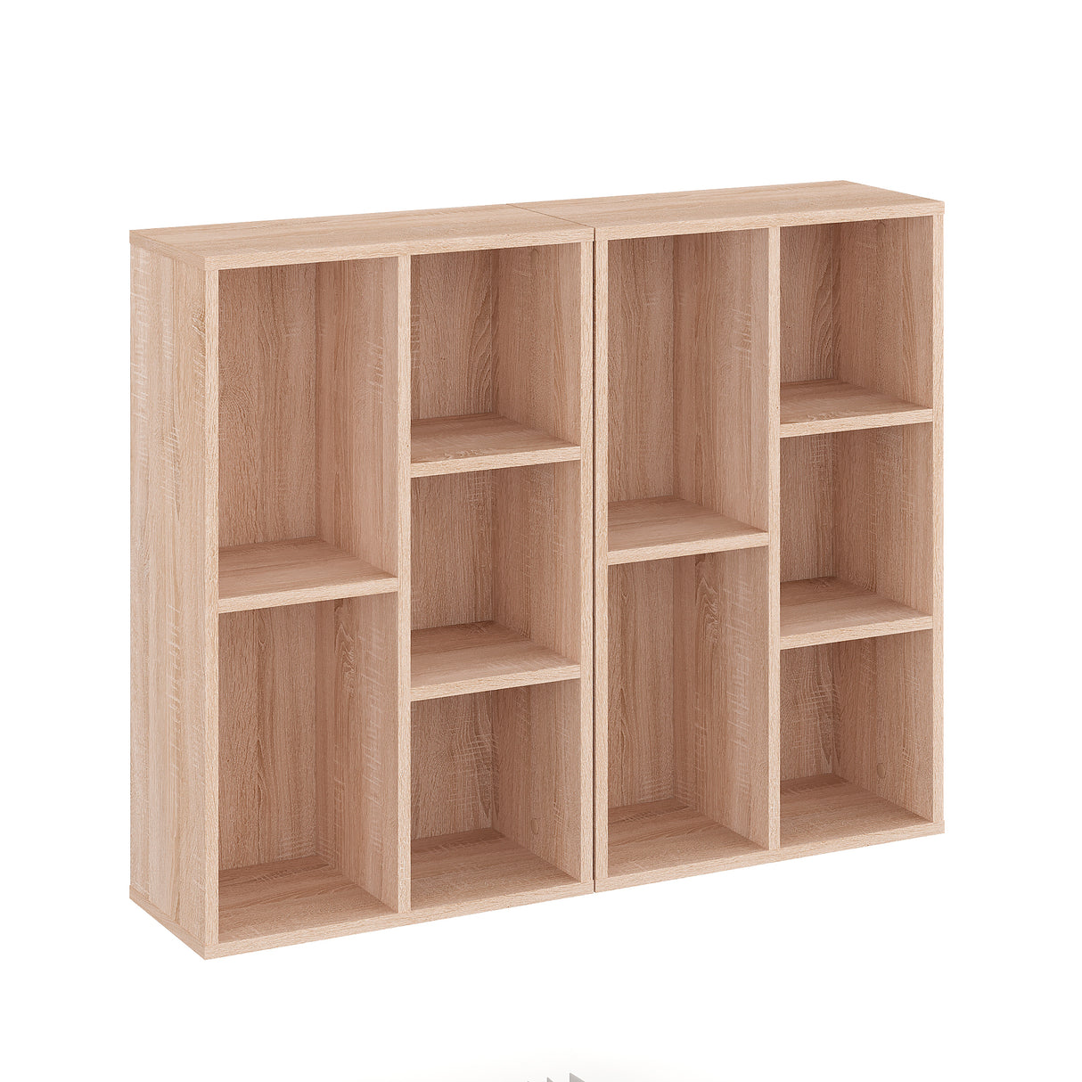 Regal Schmal mit 5 Fächern | Sola 5x2er Set