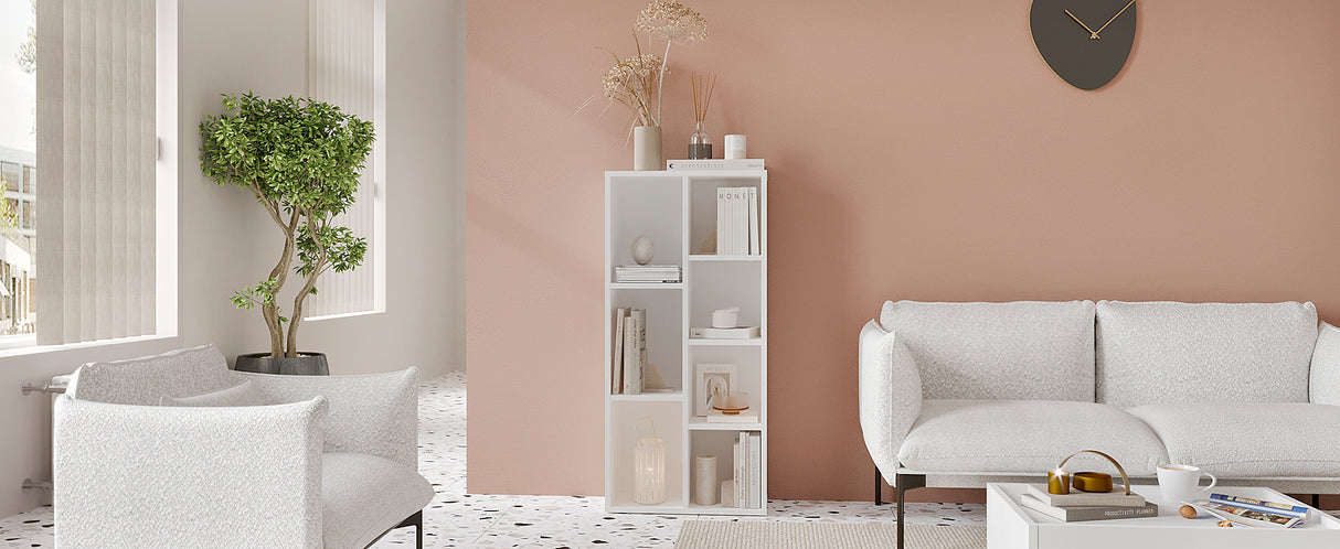 Regal Schmal mit 7 Fächern | Sola 7