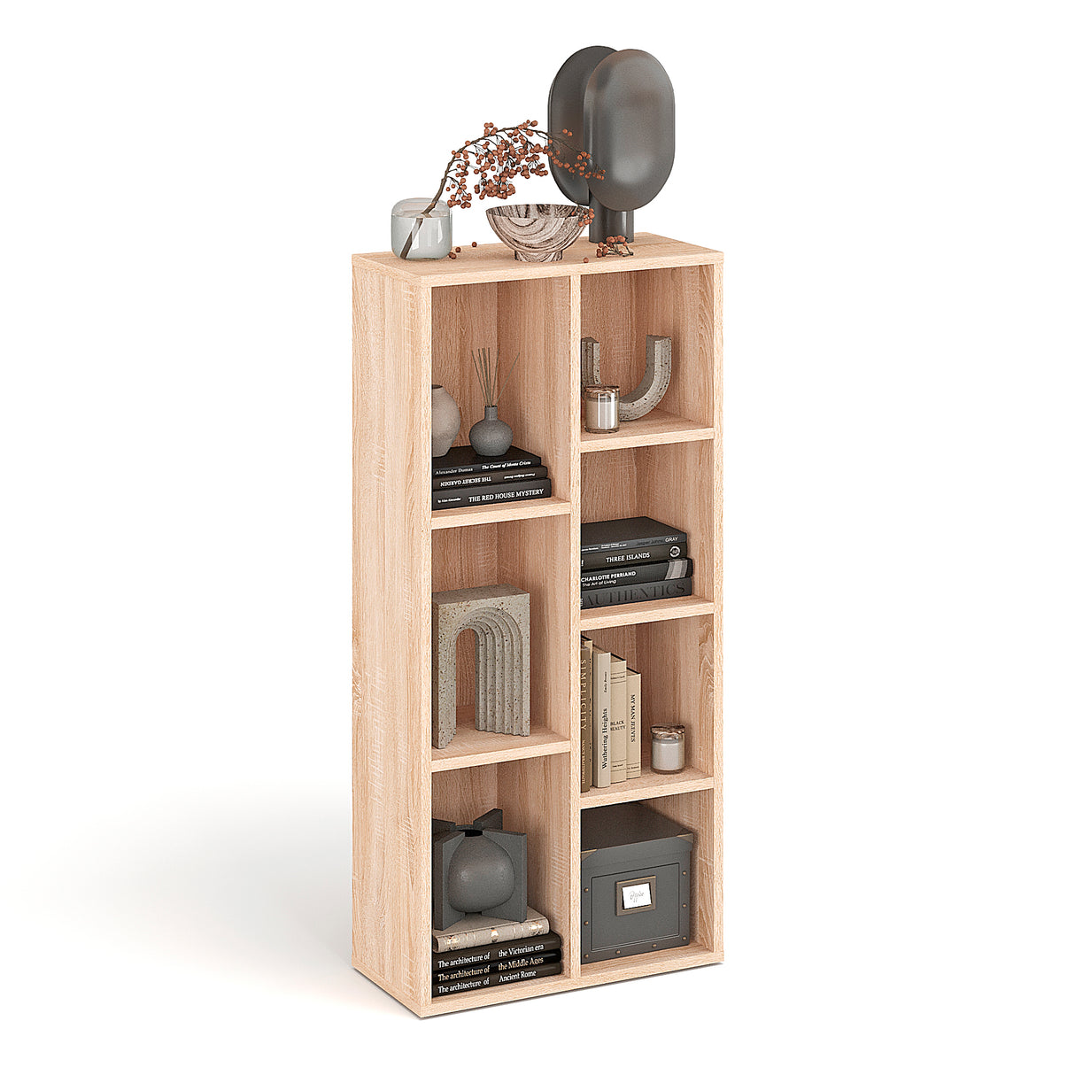 Regal Schmal mit 7 Fächern | Sola 7