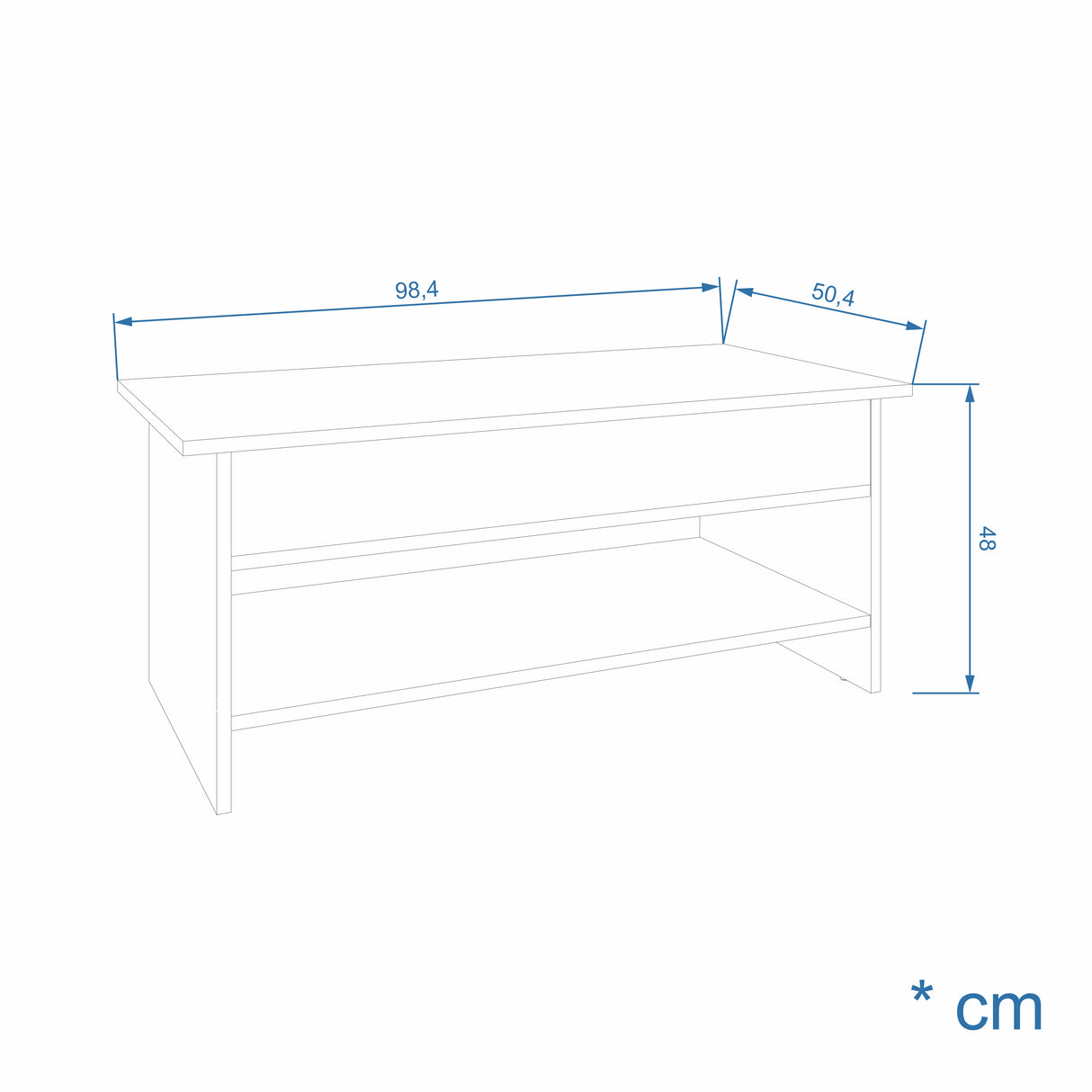 Couchtisch Höhenverstellbar | Tokyo