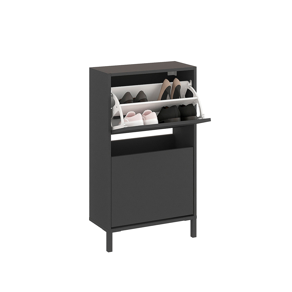 Schuhregal Geschlossen mit 2 Klappen | Trek 2