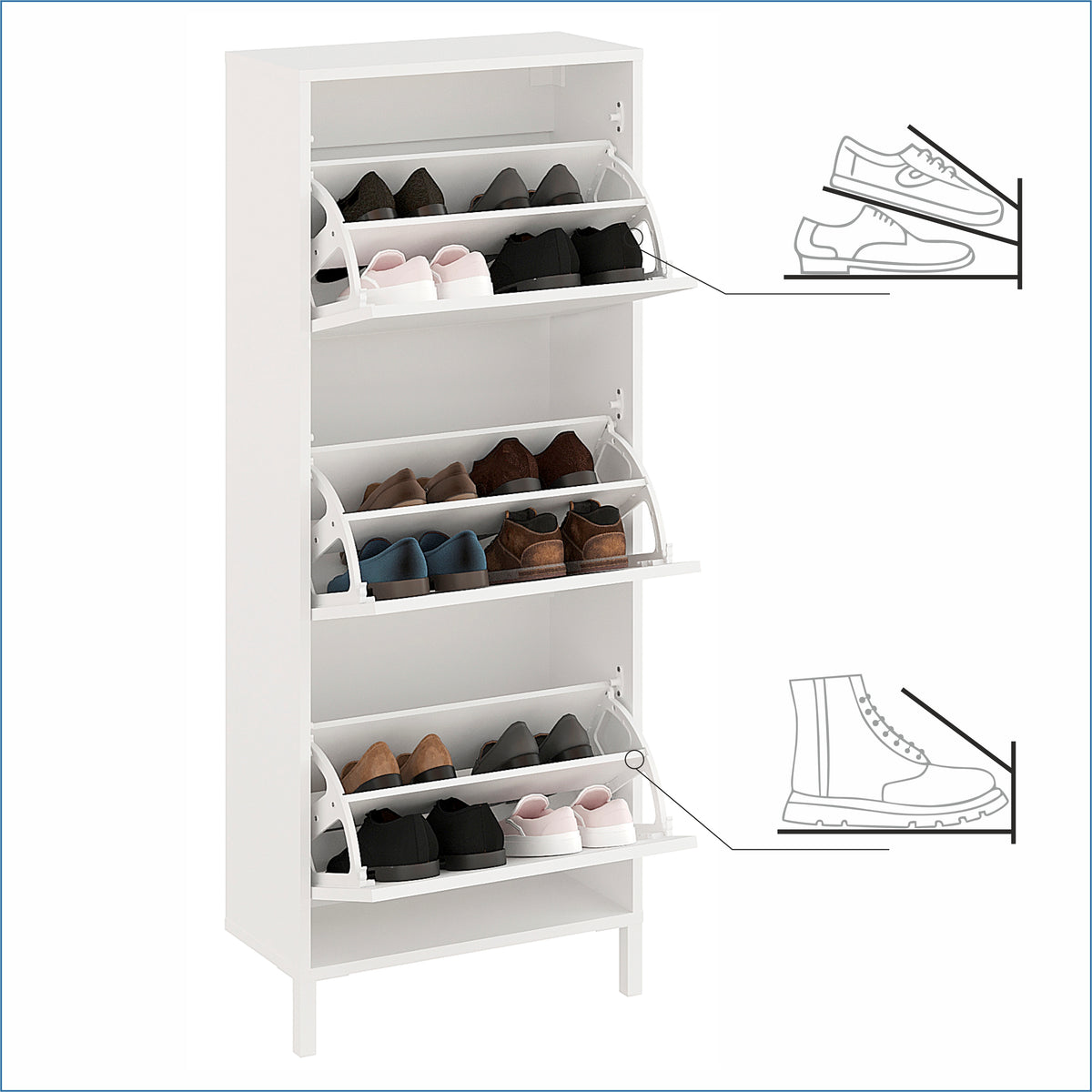 Schuhschrank Trek 3
