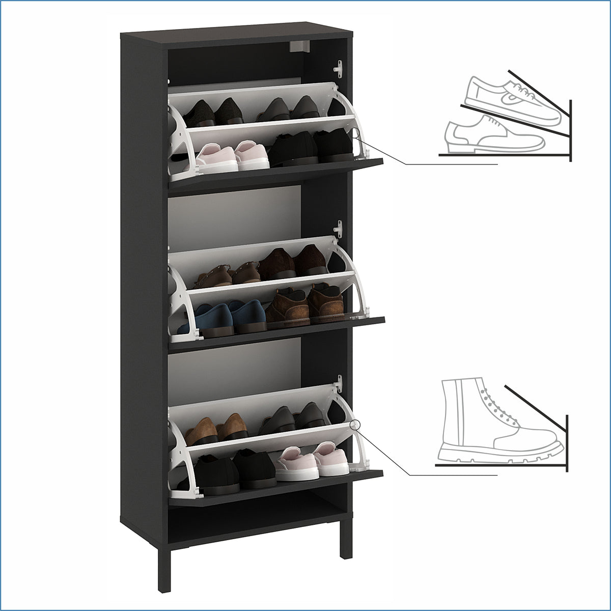 Schuhschrank Trek 3