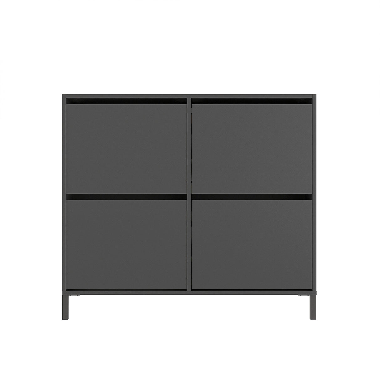 Schuhregal Geschlossen mit 4 Klappen | Trek 4