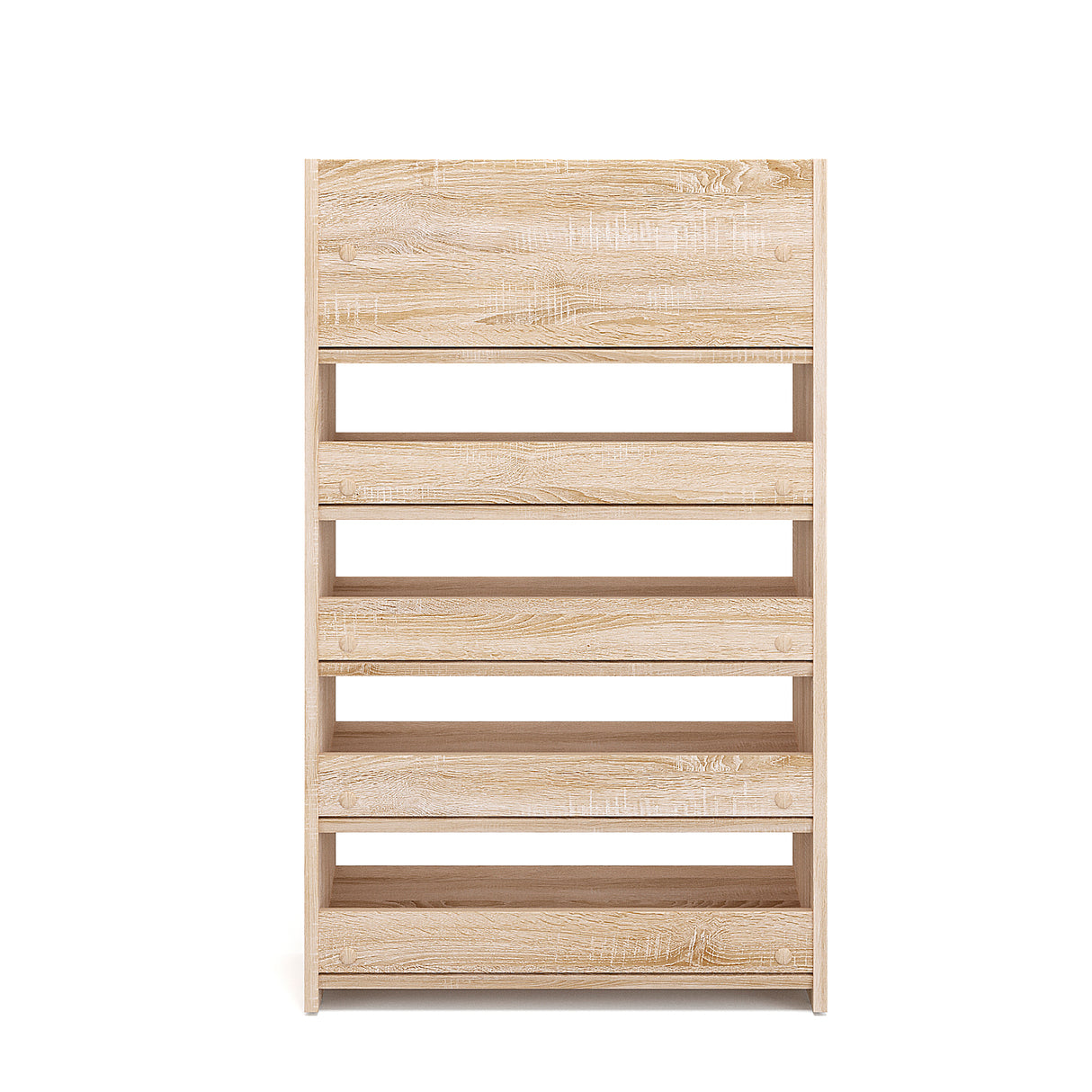 KOMTO Schuhregal Schmal mit 5 Ebenen | Elexis 5