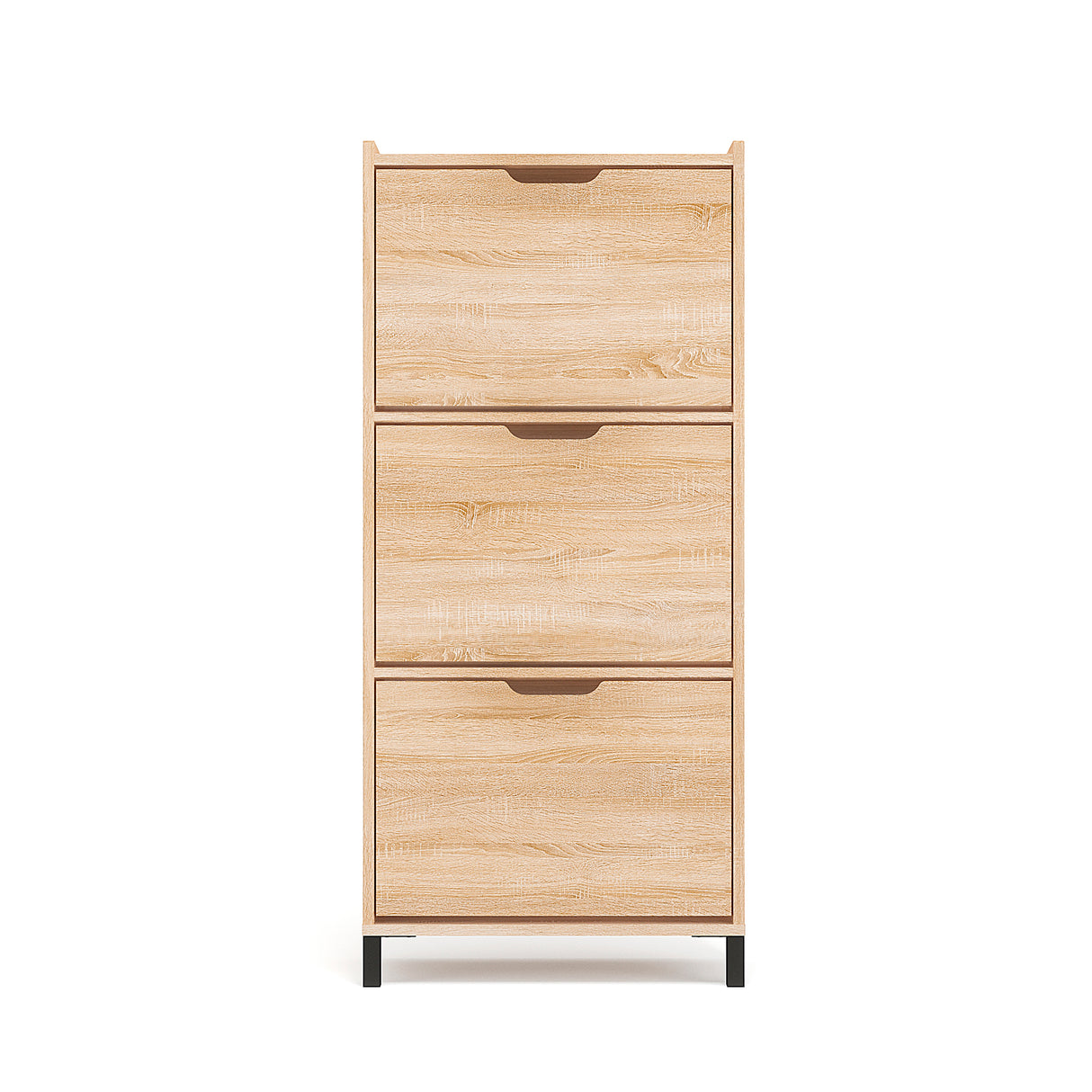 Schuhschrank Schmal mit 3 Klappen | Madrid 3