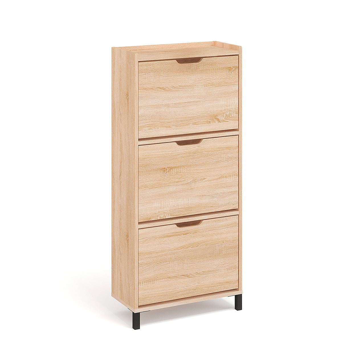 Schuhschrank Schmal mit 3 Klappen | Madrid 3