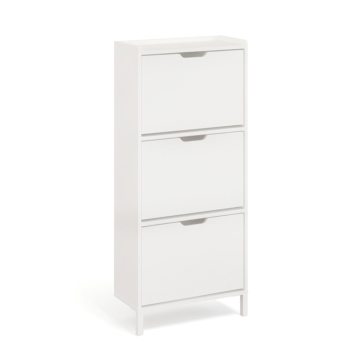 Schuhschrank Schmal mit 3 Klappen | Madrid 3