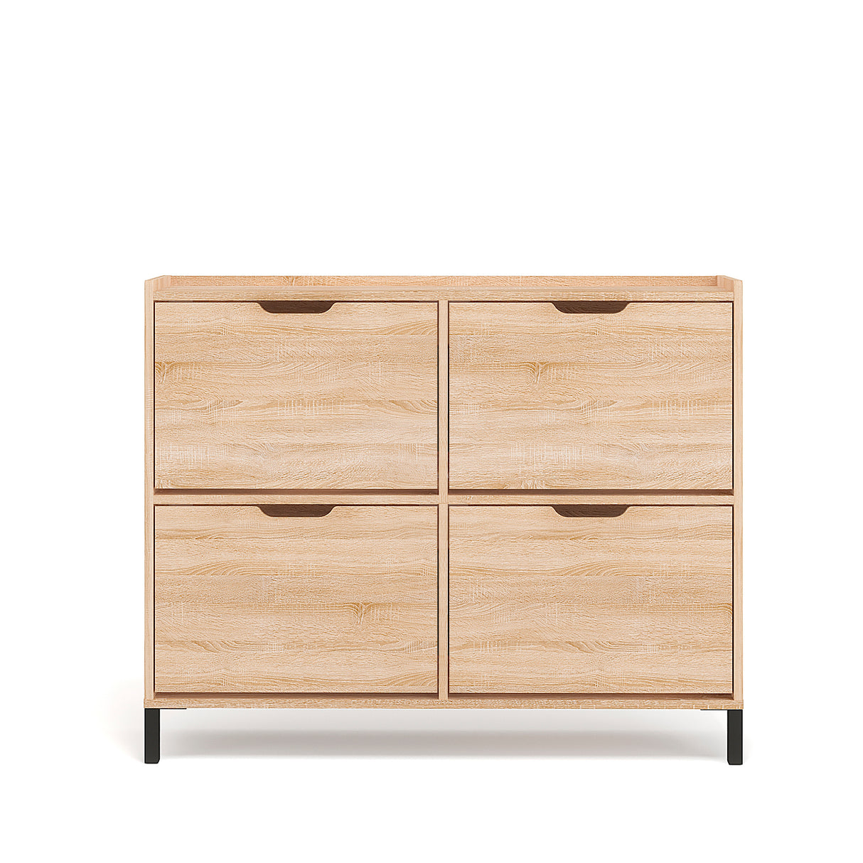 Schuhschrank Schmal mit 4 Klappen | Madrid 4