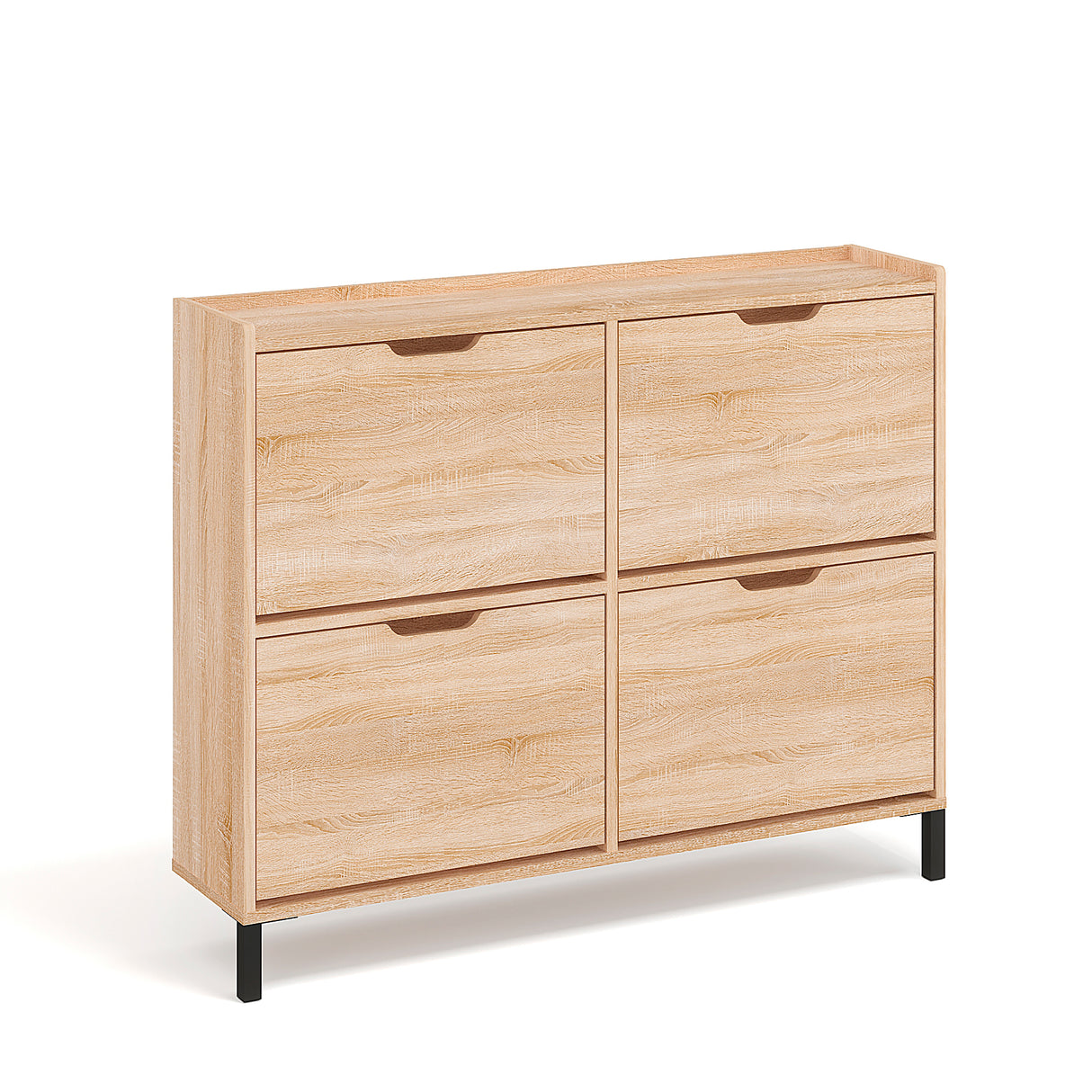 Schuhschrank Schmal mit 4 Klappen | Madrid 4