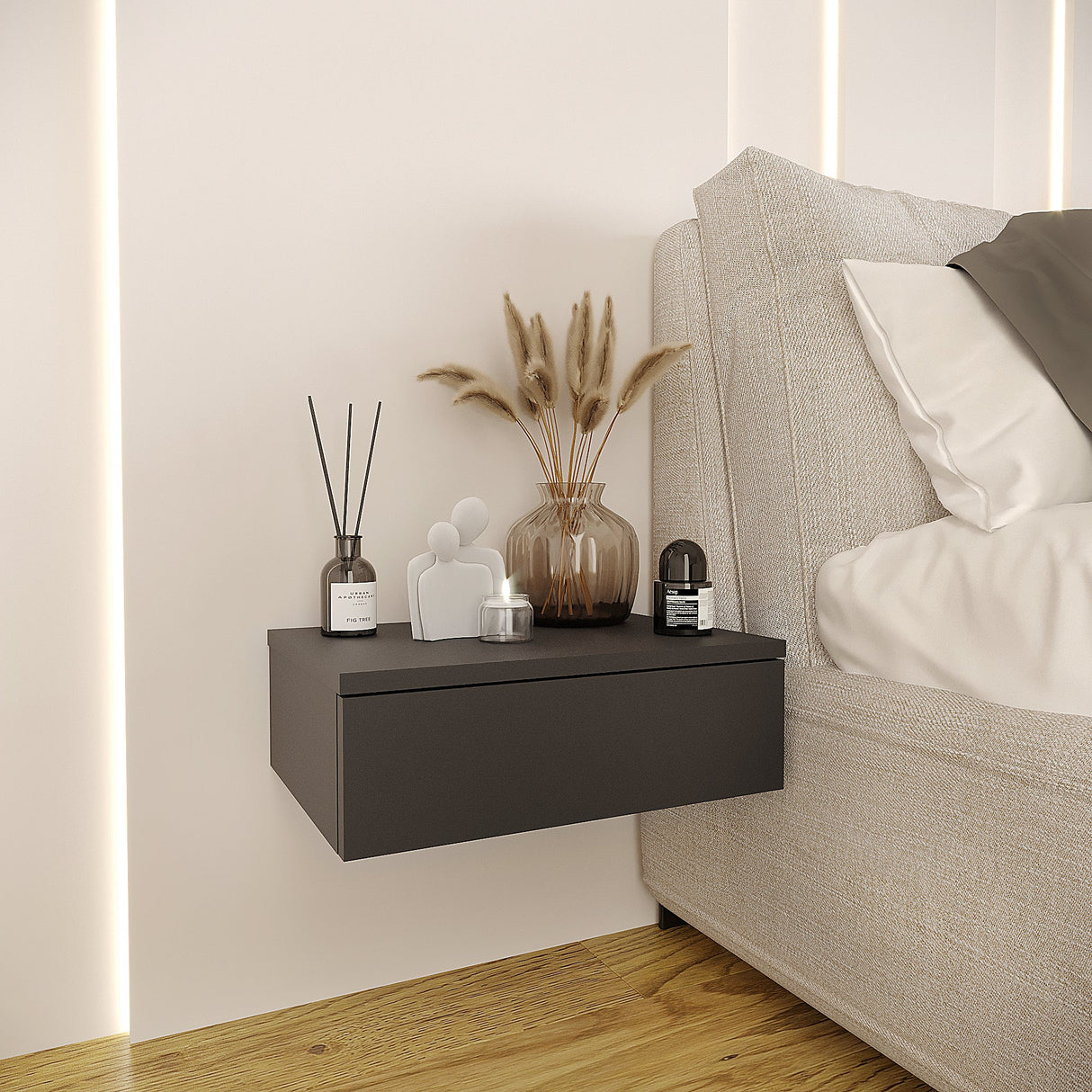 Nachttisch Hängend | Monaco 2er Set