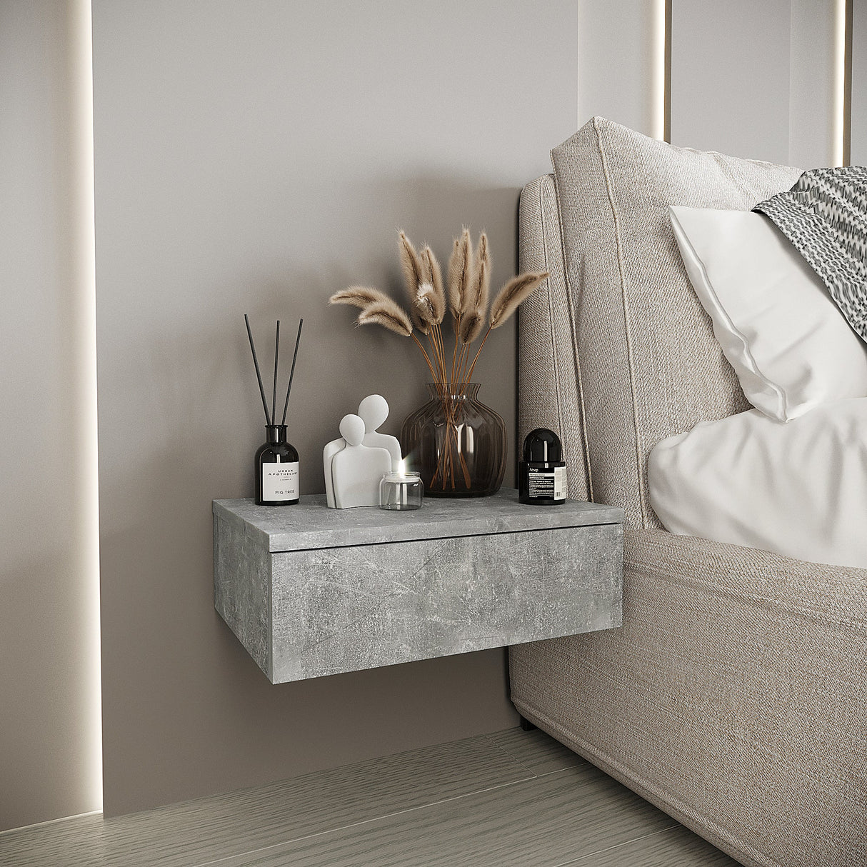 Nachttisch Hängend | Monaco 2er Set