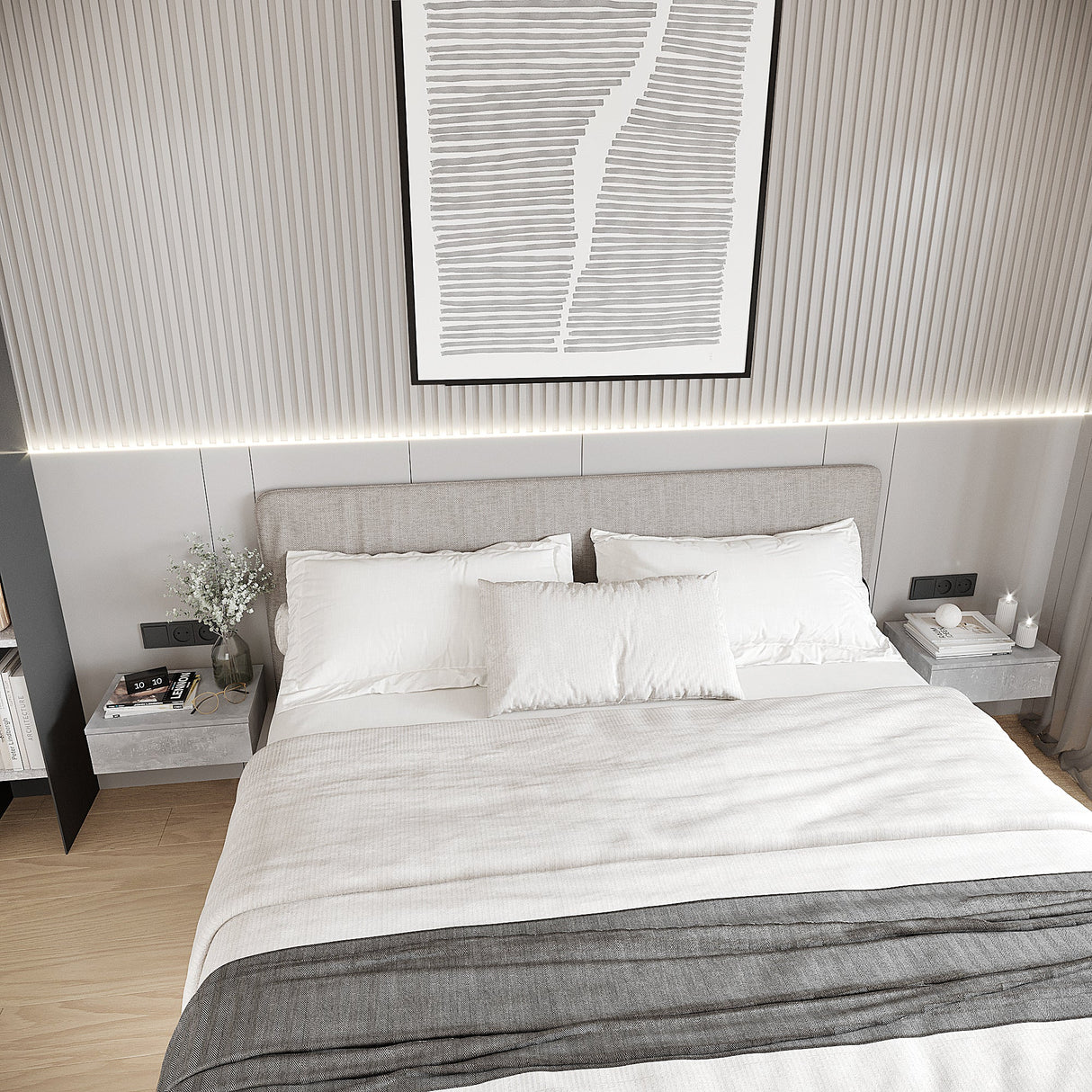 Nachttisch Hängend | Monaco 2er Set