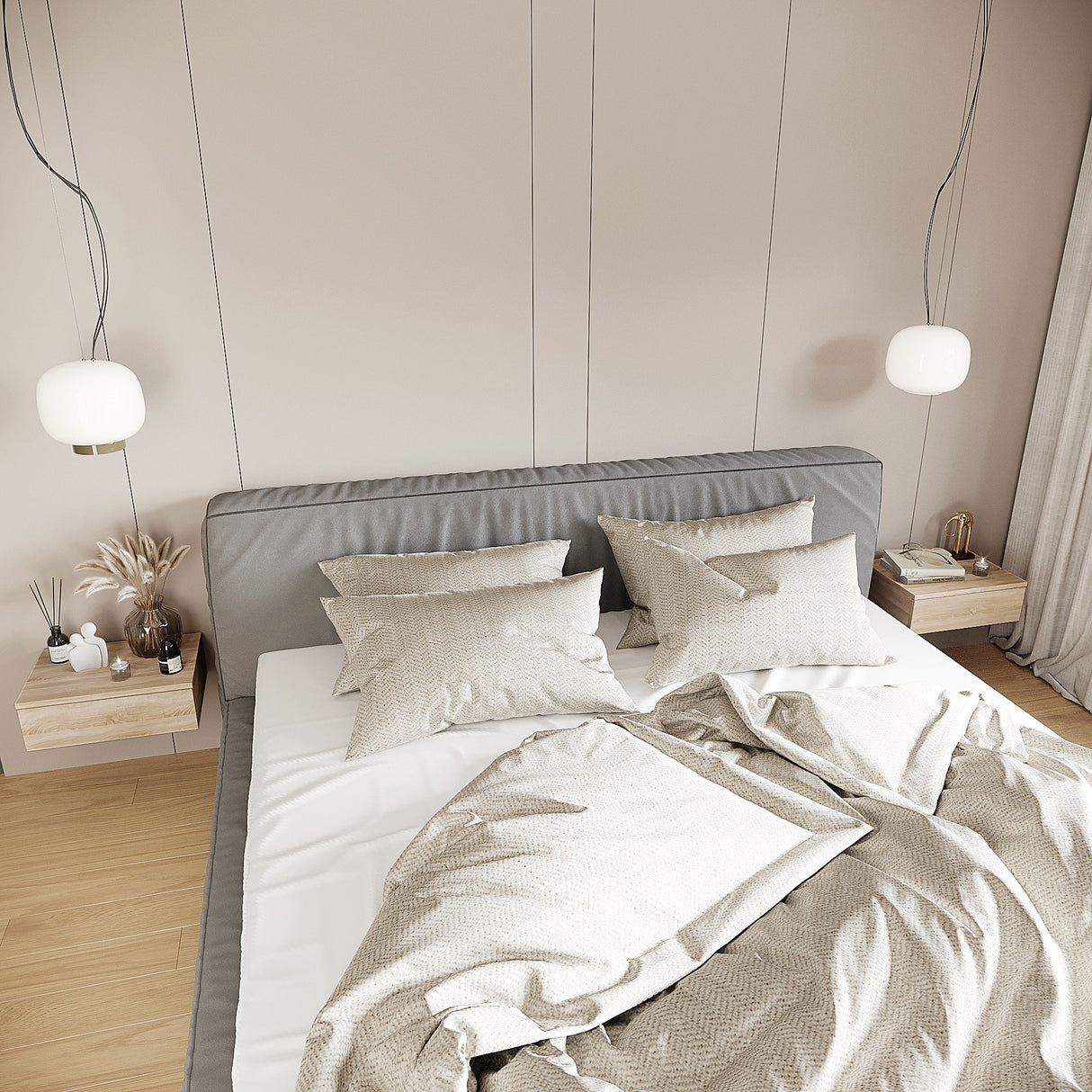 Nachttisch Hängend | Monaco 2er Set