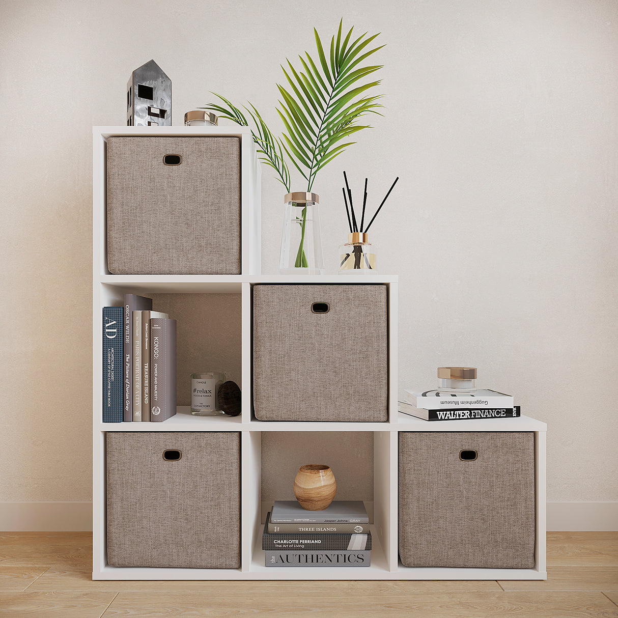 Treppenregal Stufenregal mit 6 Fächern | Vexo 6