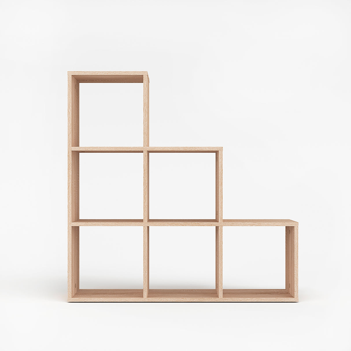 Treppenregal Stufenregal mit 6 Fächern | Vexo 6