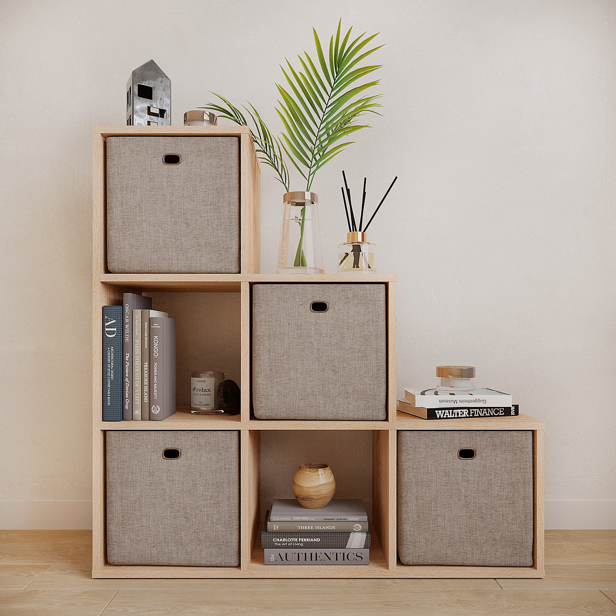 Treppenregal Stufenregal mit 6 Fächern | Vexo 6