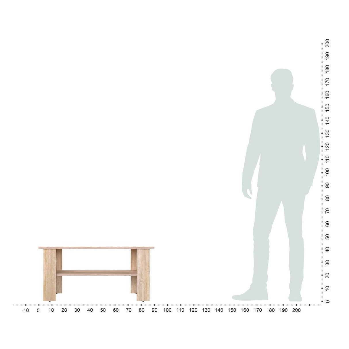 Couchtisch Rechteckig | Vienna 90