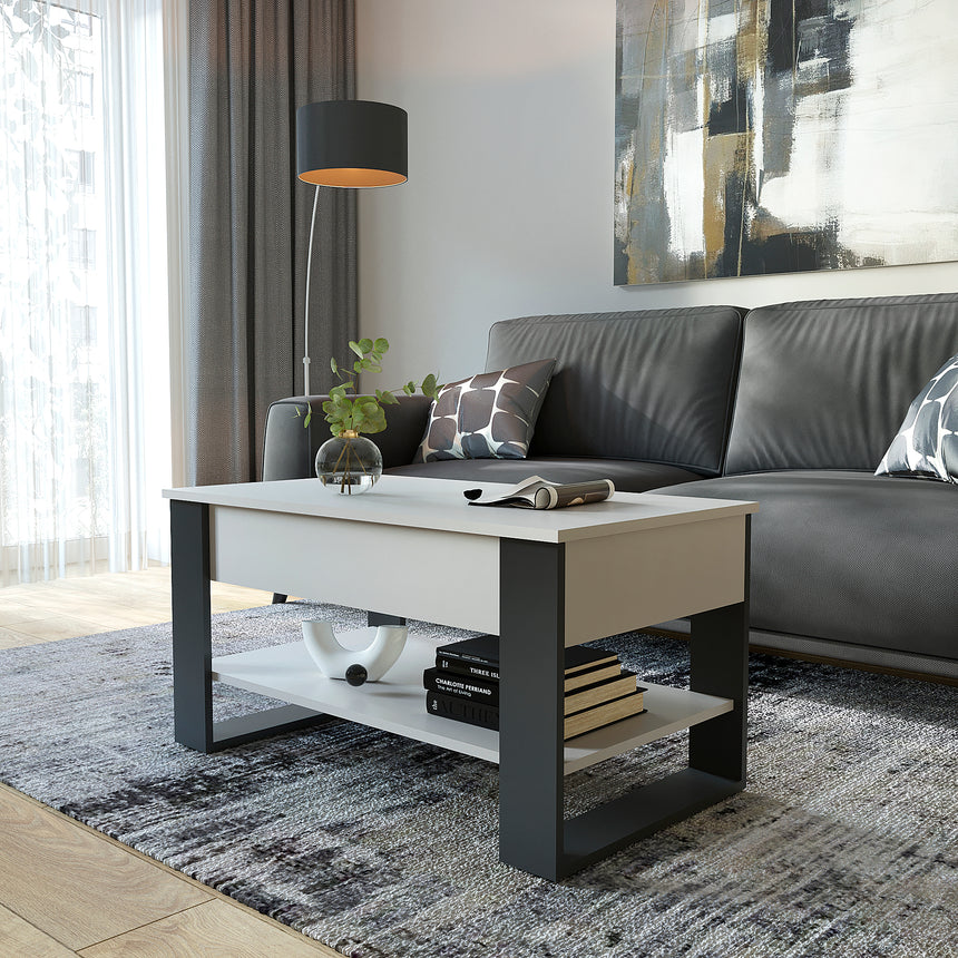 Mesa de centro WIRE — Cachemira / Antracita