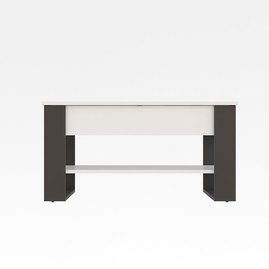 Mesa de centro WIRE — Blanco / Antracita