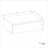 Nachttisch Hängend | Monaco