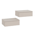 Bedside Table Monaco 2-Piece Set