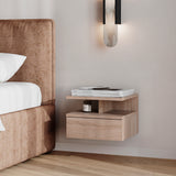 Mesita de noche MONACO T — Roble Sonoma