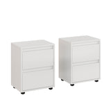 Kommode mit 2 Schubladen, 2er Set | Linoa 2NS