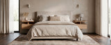 Comodino MONACO 2T, set da 2 — Rovere Sonoma