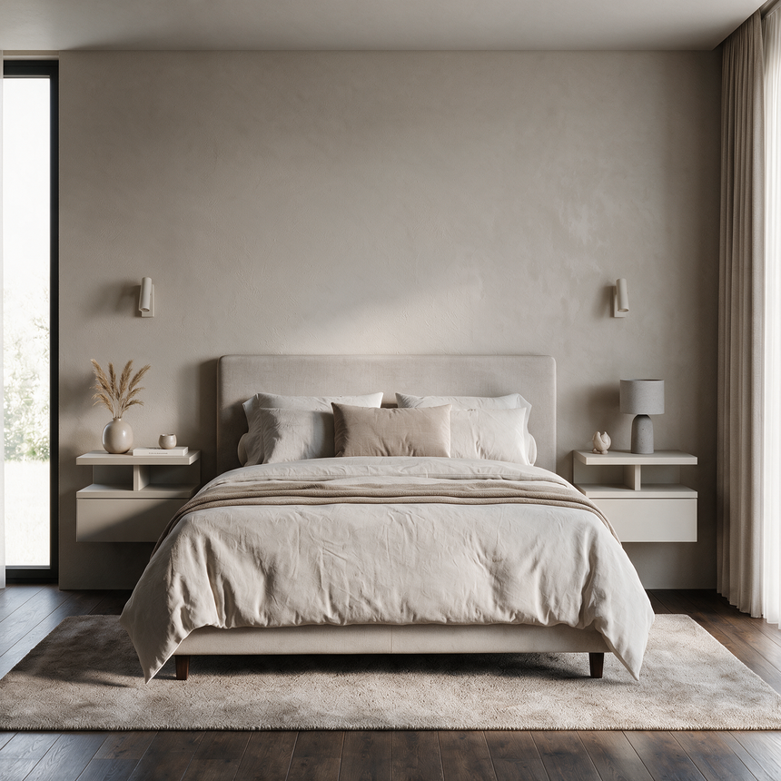 Comodino MONACO 2T, set da 2 — Cachemire